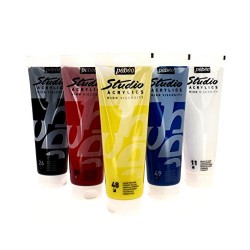 250 ML Pébéo Acrylics Studio High Viscosity 9 Colors 250 ML Pébéo Acrylics Studio High Viscosity 9 Colors